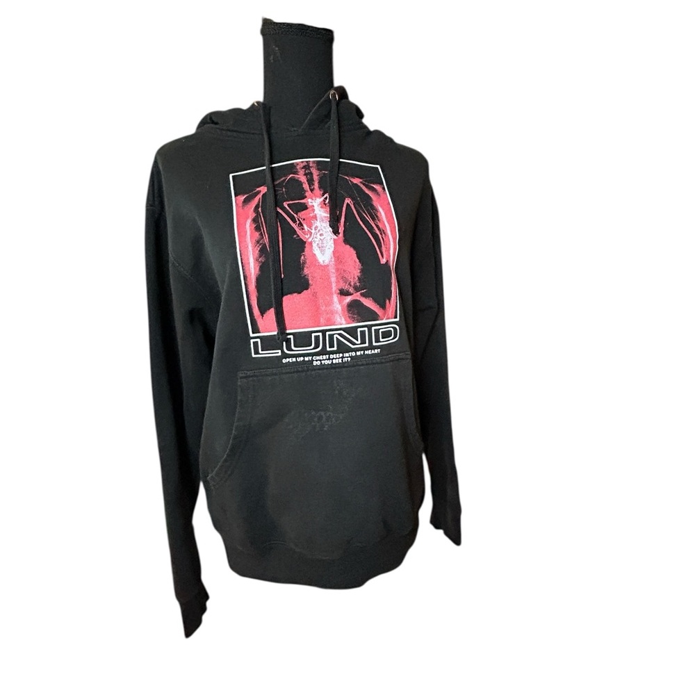 Black and Red Lund Hoodie